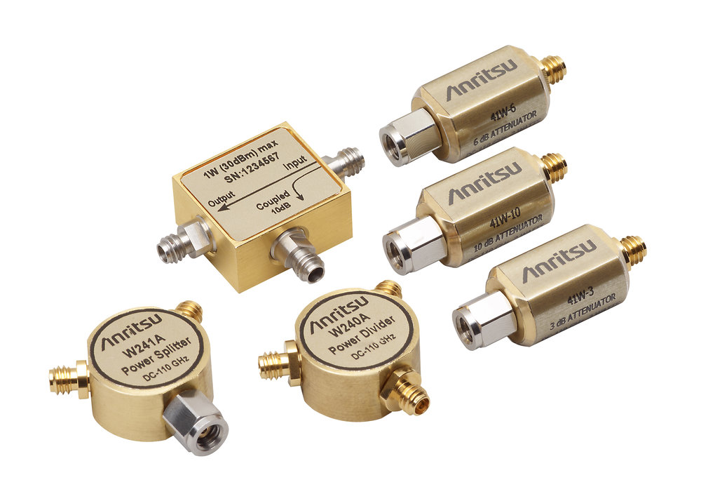 Anritsu présente des composants coaxiaux W1 couvrant une plage de fréquences allant de DC à 110 GHz